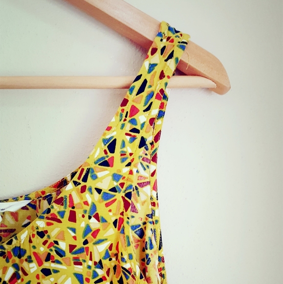 BCBGeneration Yellow High-Low Spring Dress - Picture 5 of 5